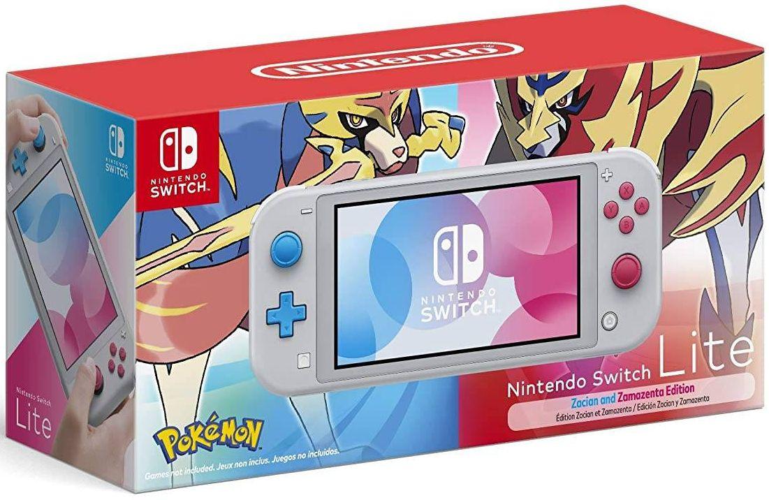 Nintendo  Switch Lite Handheld Gaming Console - 32GB - Zacian and Zamazenta Edition - Premium