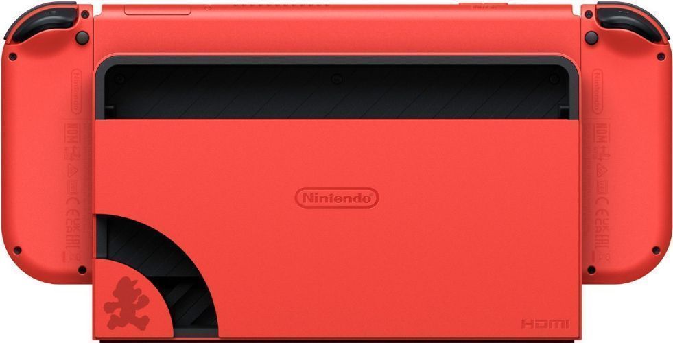 Nintendo Switch OLED Model Handheld Gaming Console - 64GB - Mario Red Edition