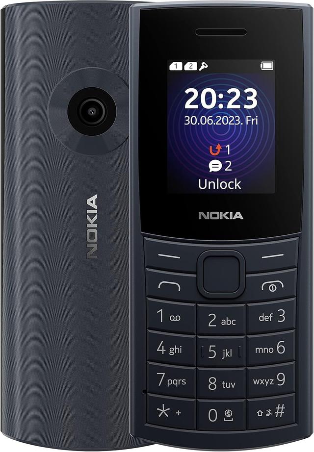 Nokia 110 4G (2023) 400MB in Midnight Blue in Premium condition