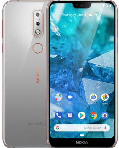 Nokia 7.1 32GB in Gloss Steel in Premium condition