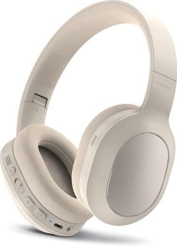 Nokia  E1200 ANC Essential Wireless Headphone - Beige - Brand New