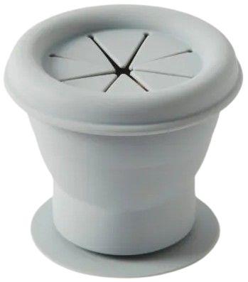 Nordic Kids  Henny Silicone Collapsible Snack Cup - Steele - Over Stock