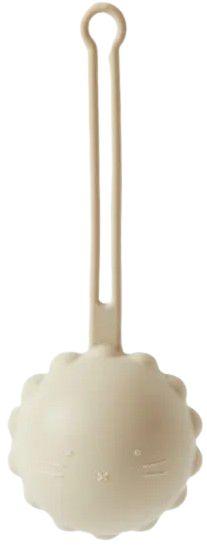 Nordic Kids  Silicone Dummy Holder - Almond - Over Stock