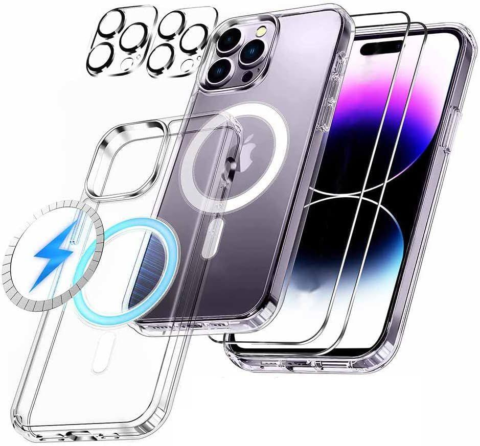 NZCLOUD Magsafe Phone Case 5 in 1 Combo for iPhone 15