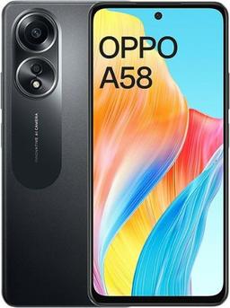 Oppo A58 - 128GB - 6GB RAM - Glowing Black