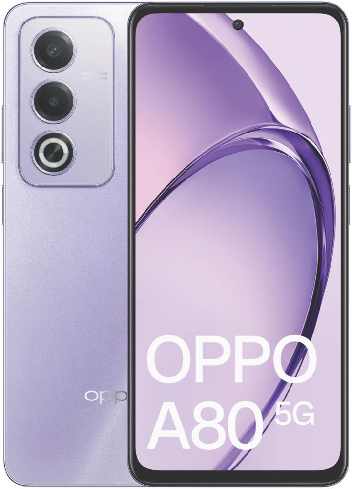 OPPO A80 - 256GB - 8GB RAM - Moonlit Purple