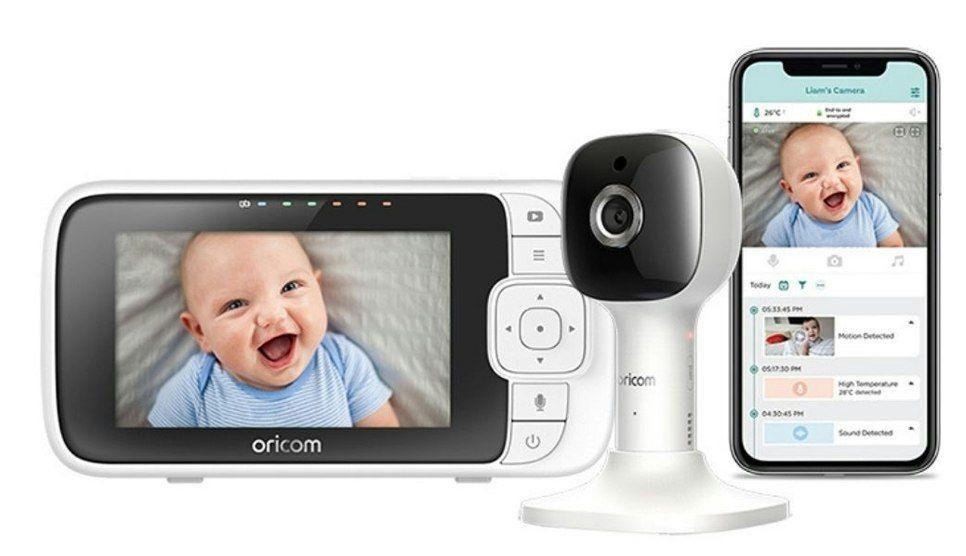 Oricom  4.3” Smart HD Nursery Pal Baby Monitor (OBH430) - White - Over Stock