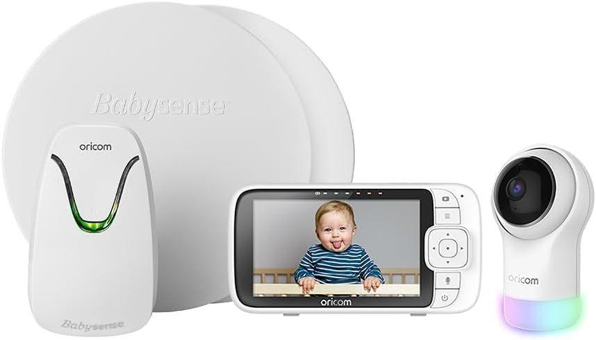 Oricom  Babysense7 + OBH930 Connected Baby Monitor - White - Over Stock