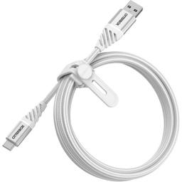 OtterBox Premium USB-C to USB-A Cable (2M) - Cloud White