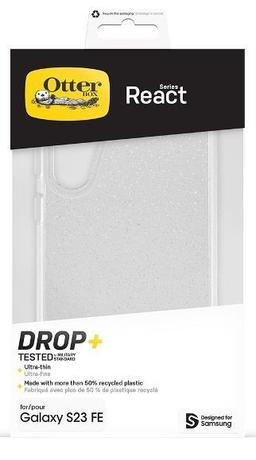 OtterBox React Case For Samsung Galaxy A25 5G - Stardust (Clear Glitter)