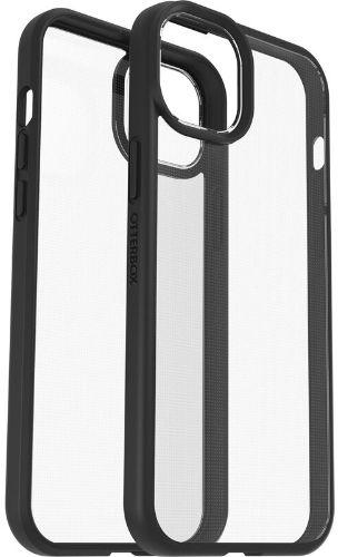 OtterBox  React Phone Case For iPhone 15 - Black Crystal (Clear/Black) - Brand New