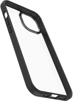 OtterBox React Phone Case For iPhone 15 - Black Crystal (Clear/Black)