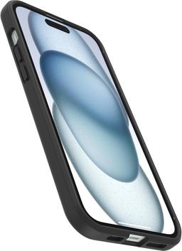 OtterBox React Phone Case For iPhone 15 - Black Crystal (Clear/Black)