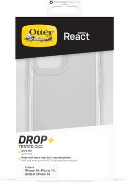 OtterBox React Phone Case For iPhone 15 - Stardust (Clear Glitter)