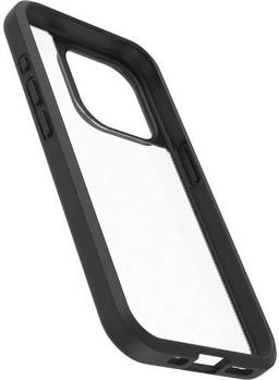 OtterBox React Phone Case For iPhone 15 Pro - Black Crystal (Clear/Black)