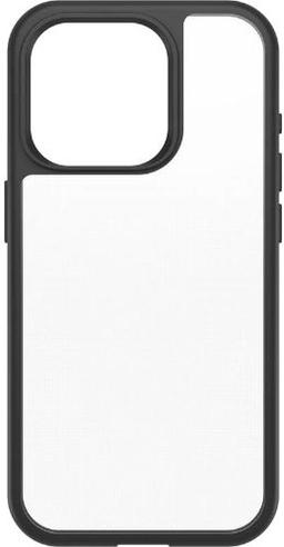 OtterBox OtterBox React Phone Case For iPhone 15 Pro Max - Black Crystal (Clear/Black)