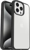 OtterBox OtterBox React Phone Case For iPhone 15 Pro Max - Black Crystal (Clear/Black) - Brand New