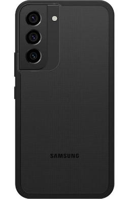 Otterbox React Series Phone Case for Galaxy S22 - Black Crystal (Clear/Black)