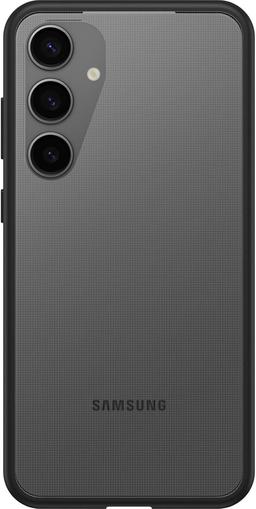 OtterBox React Series Phone Case for Galaxy S24+ - Black Crystal (Clear/Black)