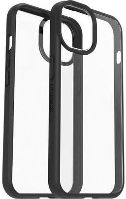 Otterbox React Series Phone Case for iPhone 14 - Black Crystal (Clear/Black)