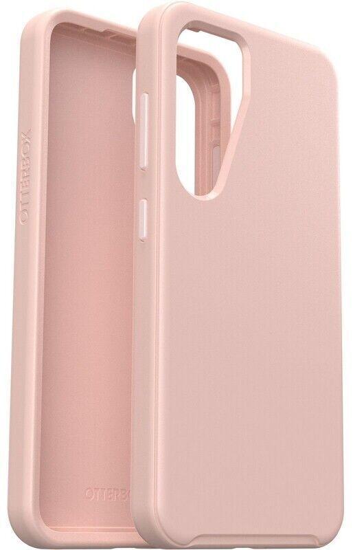 OtterBox Symmetry Series Phone Case for Galaxy S24 - Orange - Polycarbonate Layer | Thermoplastic Elastomer