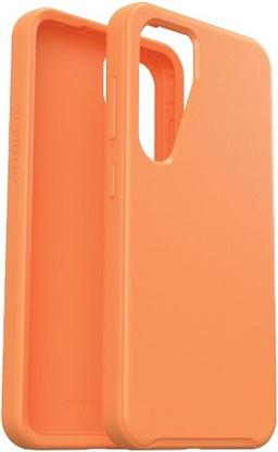 OtterBox Symmetry Series Phone Case for Galaxy S24 - Orange - Polycarbonate Layer | Thermoplastic Elastomer