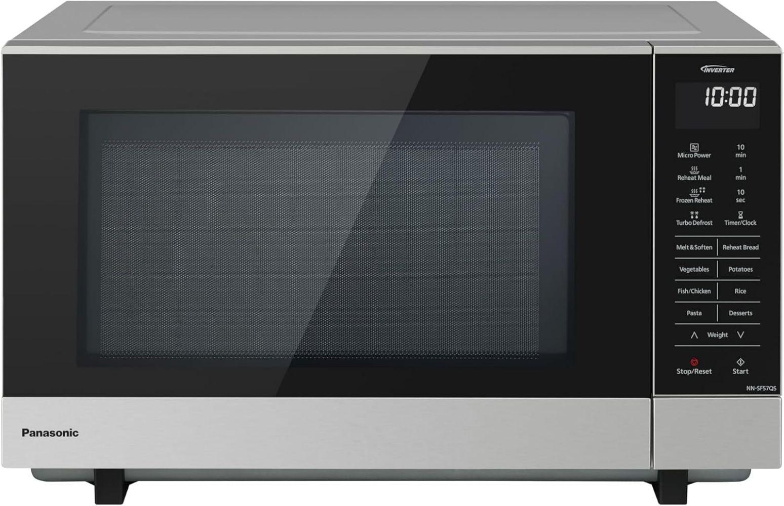 Panasonic  NN-SF57QS 27L Inverter Microwave - Silver/Black - Excellent