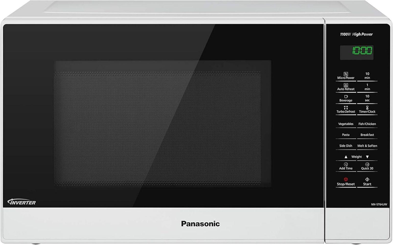 Panasonic  NN-ST64JW 32L Inverter Microwave - Silver/Black - Excellent