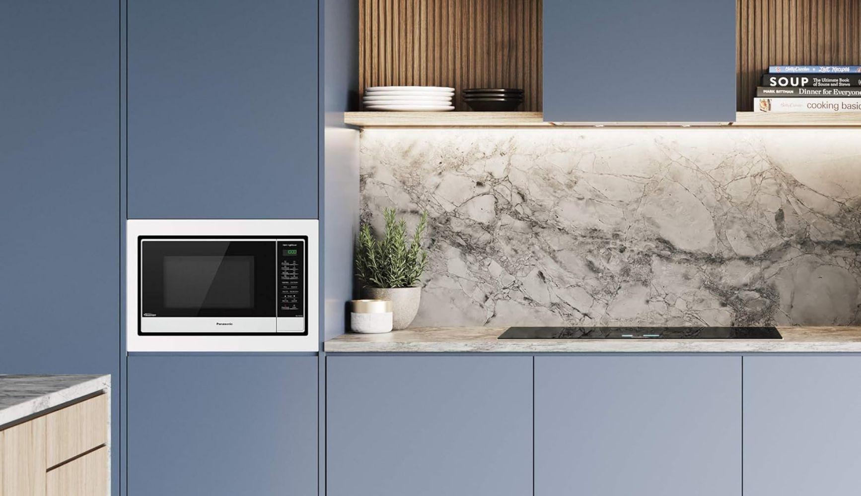 Panasonic NN-ST64JW 32L Inverter Microwave - Excellent - Silver/Black