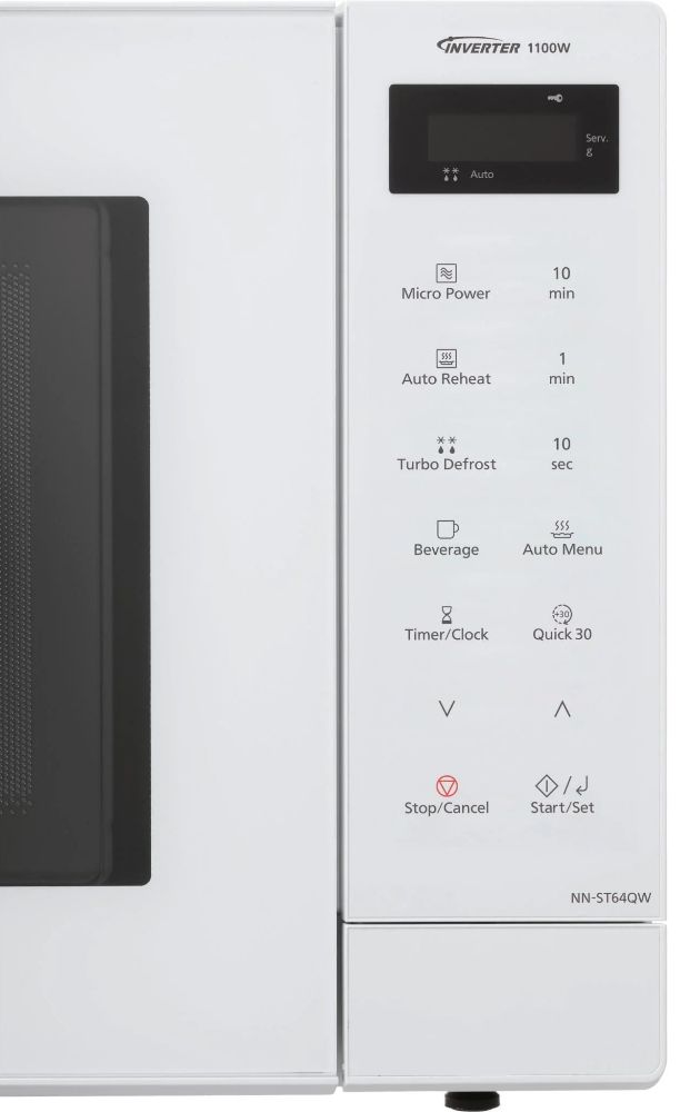 Panasonic NN-ST64QW 32L Inverter Microwave - White - Excellent
