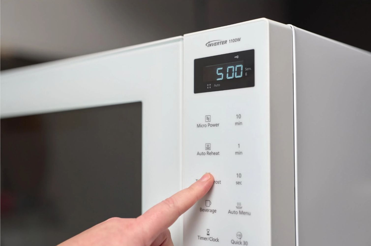 Panasonic NN-ST64QW 32L Inverter Microwave - White - Excellent