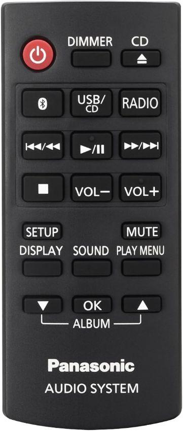 Panasonic SC-PM250GN-S Micro HiFi System - Excellent - Black