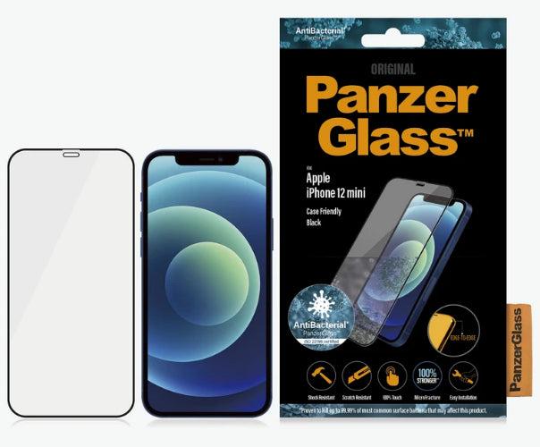 PanzerGlass  Screen Protector for iPhone 12 Pro Max - Case Friendly - Black - Brand New