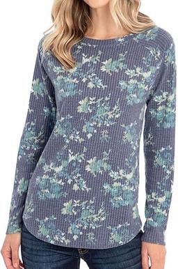 Peace & Pearls Women's Waffle Knit Tunic S