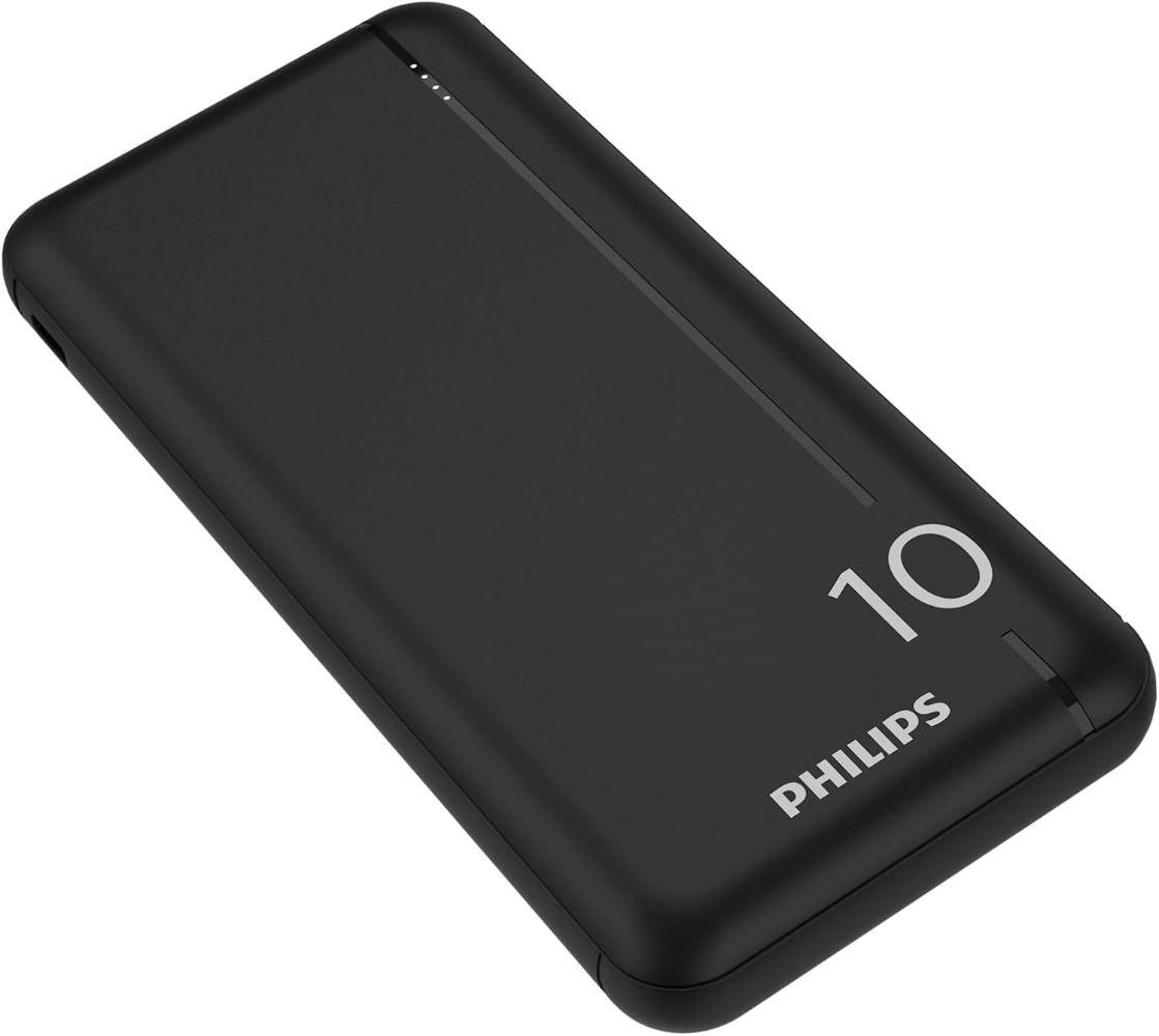 Philips 10000 mAh USB Power Bank (DLP1810CB) - Black