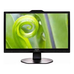 Philips 241P6Q FHD IPS Webcam Monitor 23.8" - Black - 23.8 Inch