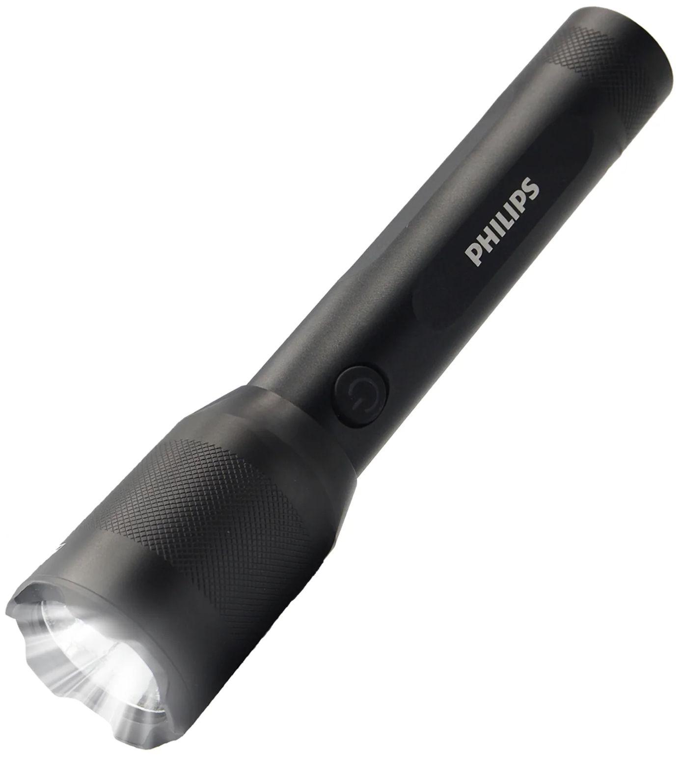 Philips  Rechargeable LED Flashlights SFL5805R  - Black - Brand New