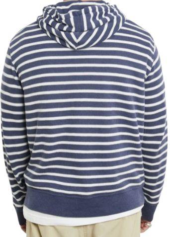 Polo Ralph Lauren Hooded Sweatshirt L - Blue/White