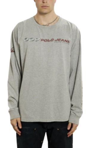 Polo  Ralph Lauren Polo Jeans Co. Long Sleeve Tee L - Gray - Excellent