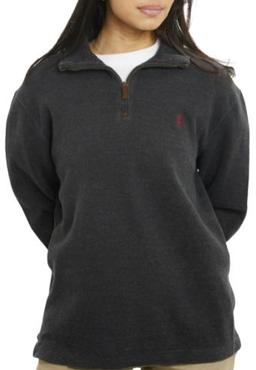 Polo Ralph Lauren Quarter Zip Sweatshirt S - Black