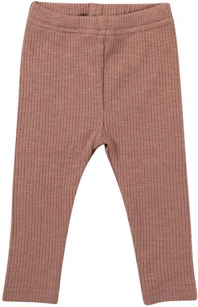 Ponchik Babies + Kids  Cotton Ribbed Leggings (6 Years Old) - Crepe - Over Stock