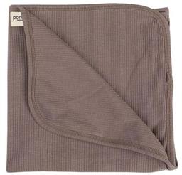 Ponchik Babies + Kids Ribbed Swaddle Jersey Wrap - Carmel