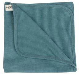 Ponchik Babies + Kids Ribbed Swaddle Jersey Wrap - Jewel