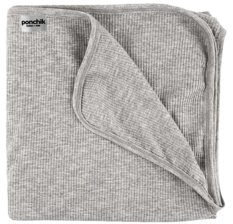 Ponchik Babies + Kids  Ribbed Swaddle Jersey Wrap - Koala - Over Stock