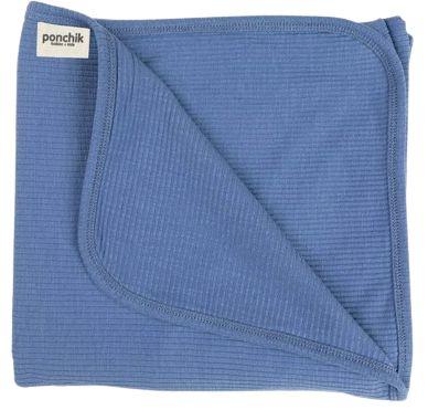 Ponchik Babies + Kids  Ribbed Swaddle Jersey Wrap - Ribbon - Over Stock