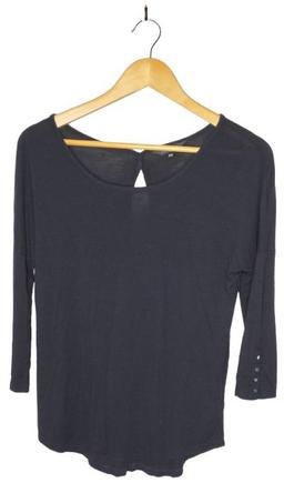Portmans Long Sleeve Tee XS - Black