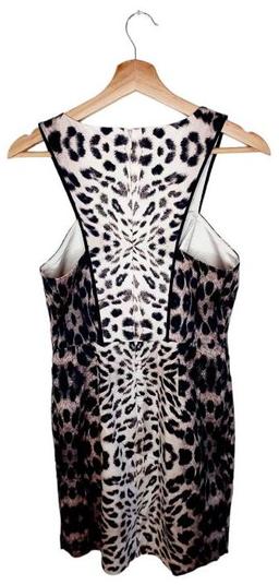 Portmans Patterned Mini Dress 8 - Leopard