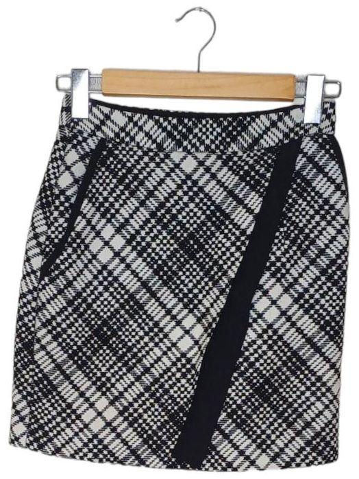 Portmans  Patterned Mini Skirt 6 - Black/White - Excellent
