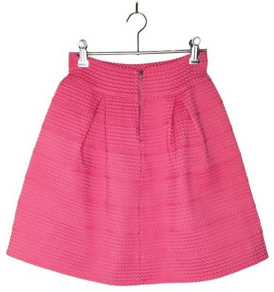Portmans Textured Skirt 10 - Pink