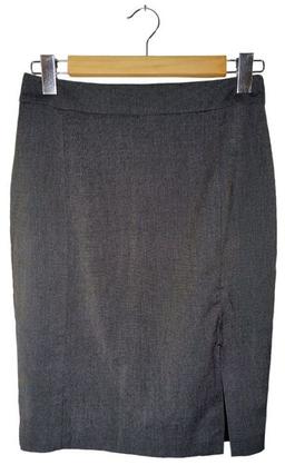Portmans Work Skirt 8 - Grey